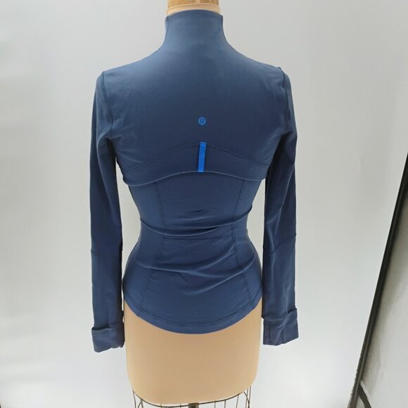 LULULEMON DEFINE JACKET NULU~SHADE~GOLD ZIPPER Size 4 - Picture 7 of 14